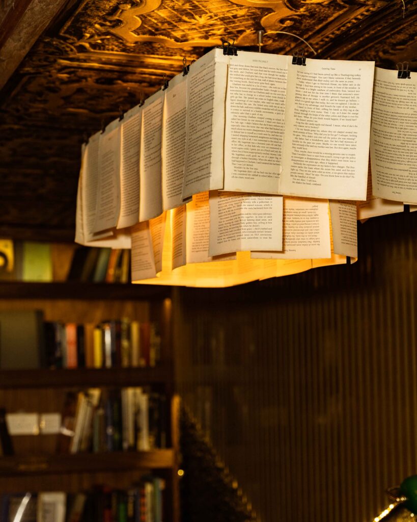 The top view of the mini entrance at The Library Lagos